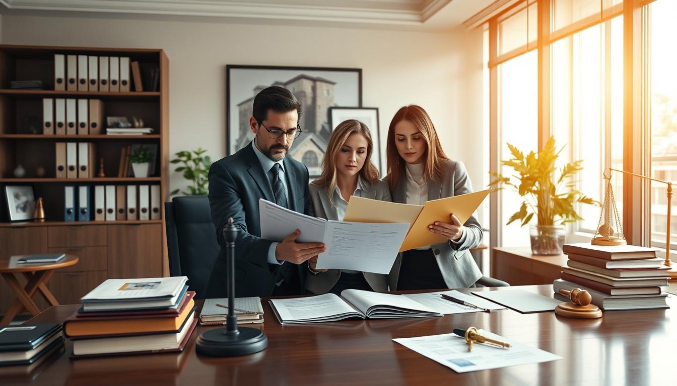 Property settlement documents and transfer review